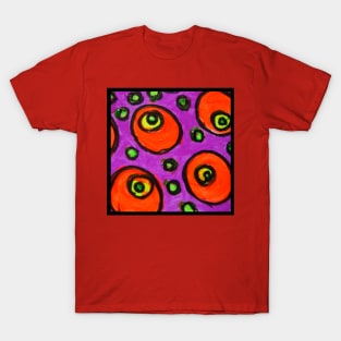 Abstract Fluoro 8 T-Shirt